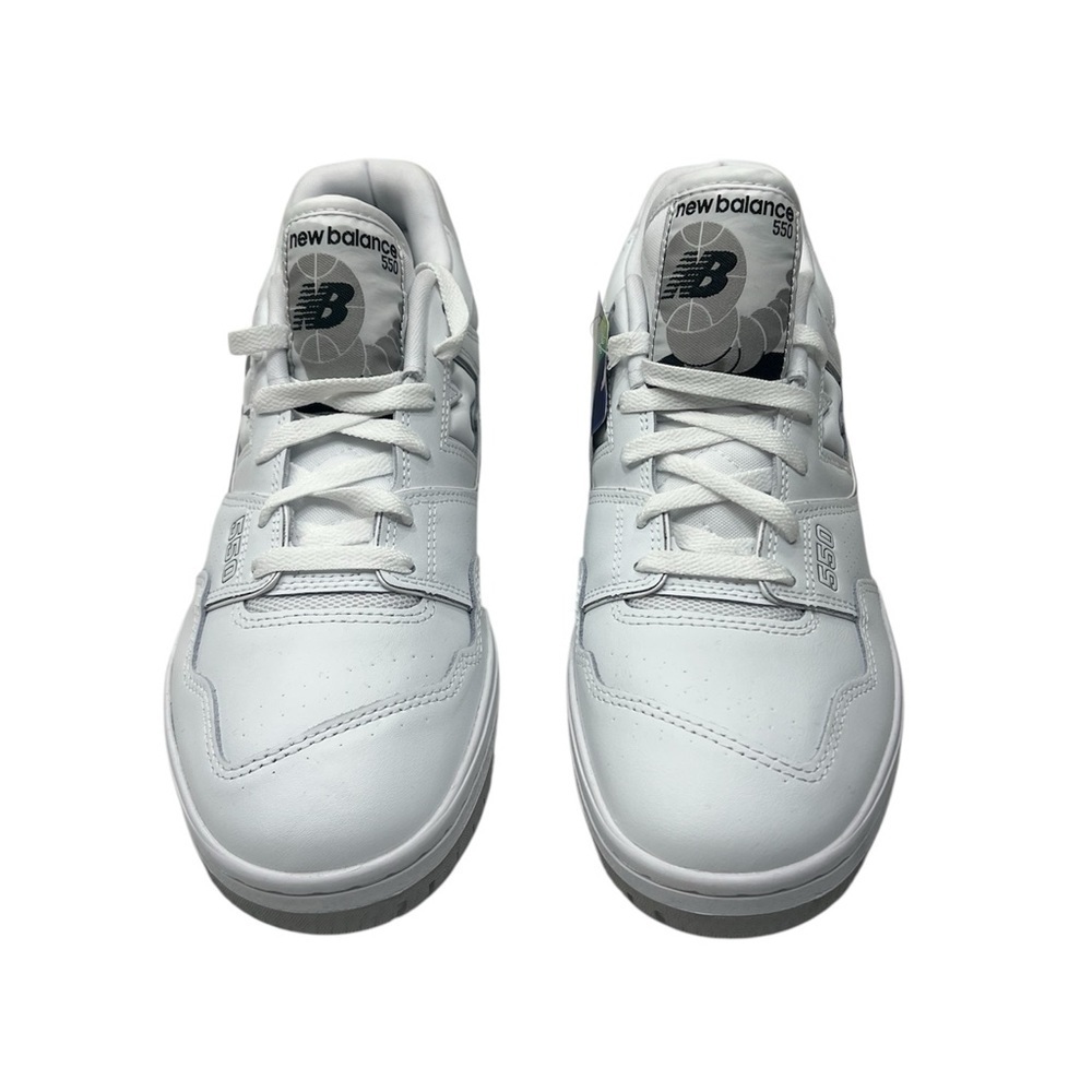 New Balance 550 White Grey (BB550PB1) Men's Sneakers Size 13 US / 47.5 EU